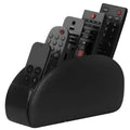 Remote Control Holder PU Leather Storage Box Phone Desk Organizer Home