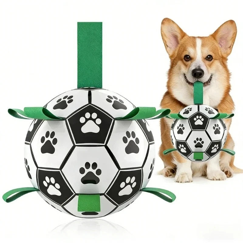 Pet Dog Football Toy Puppy Outdoor Training Interactive Soccer Play Ball